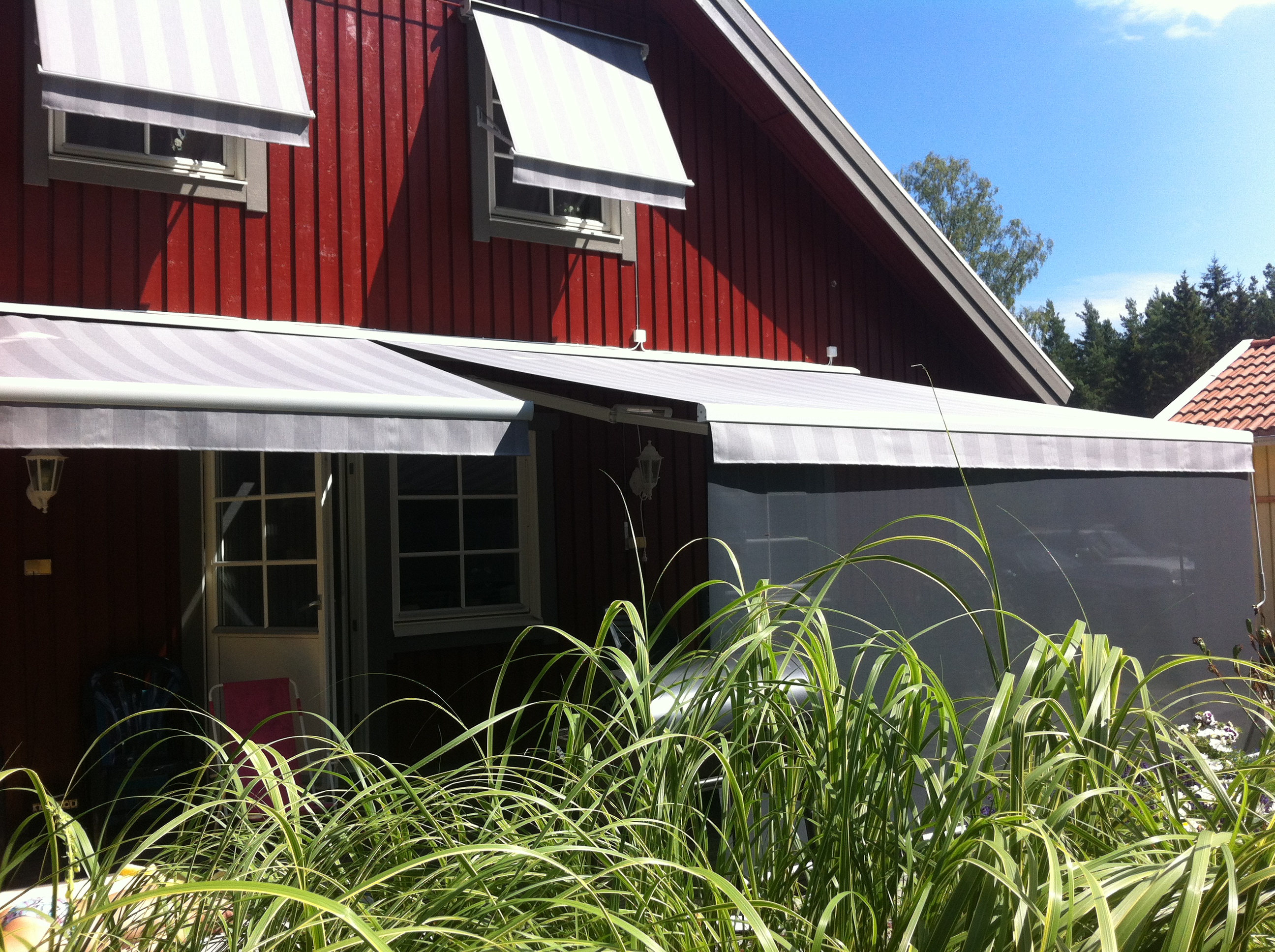 Lunex Finess, med tak & gavlar. Utbyggnads beslag special. jobb 059